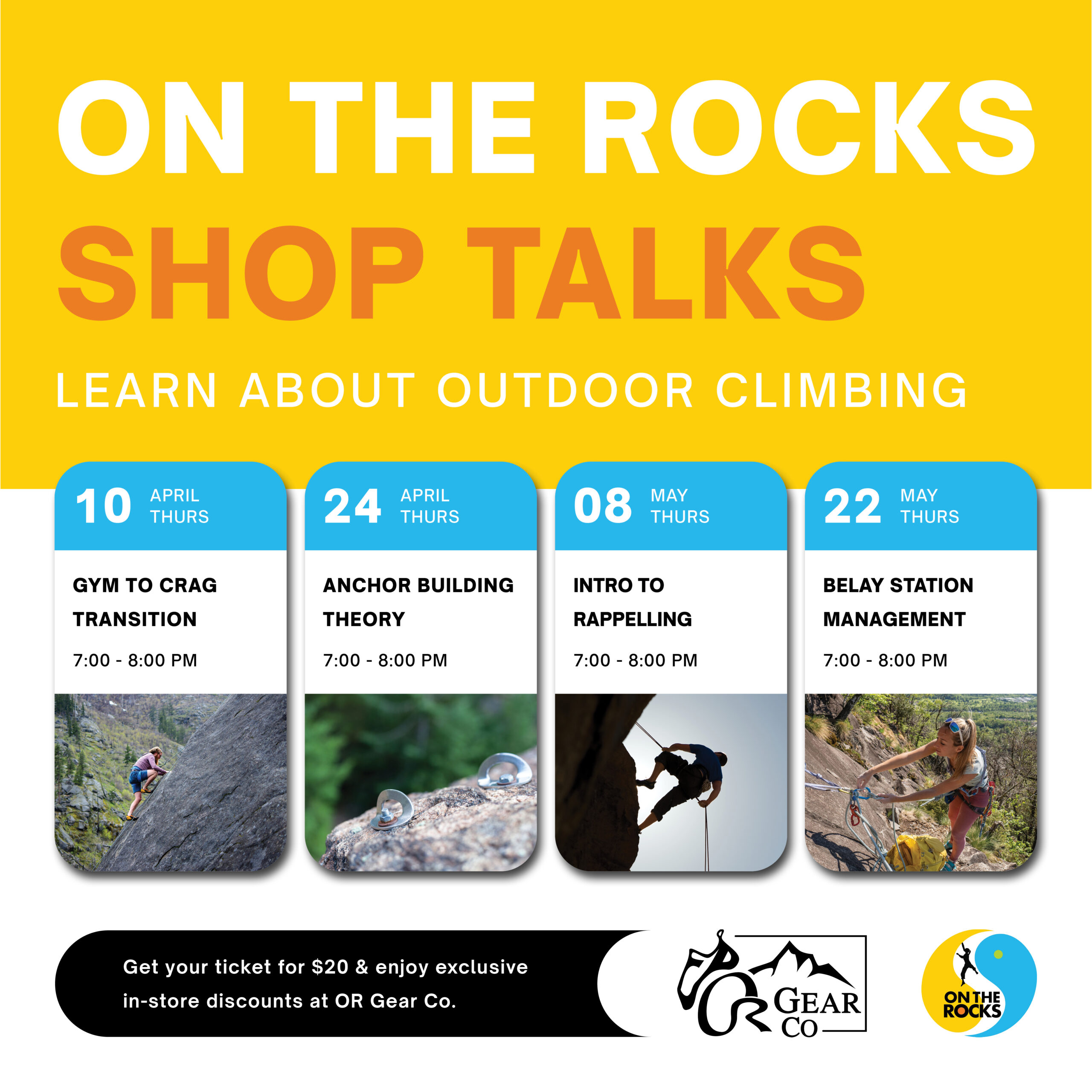 On The Rocks Shop Talks