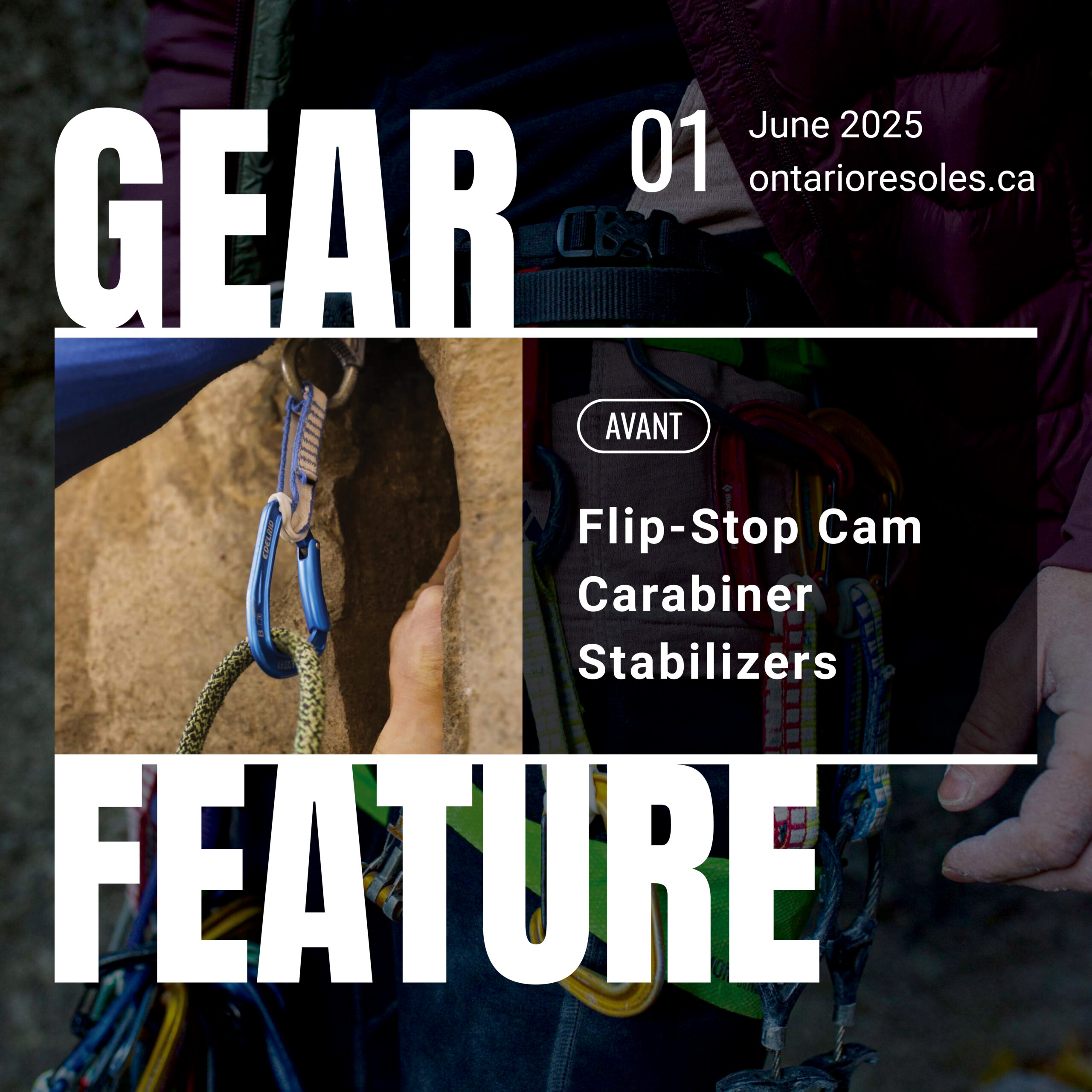 Gear Feature: Avant “Flip-Stop” Cam Carabiner Stabilizers
